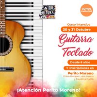 El Centro Cultural de AMUTMIN dictará taller intensivo de música en Perito Moreno