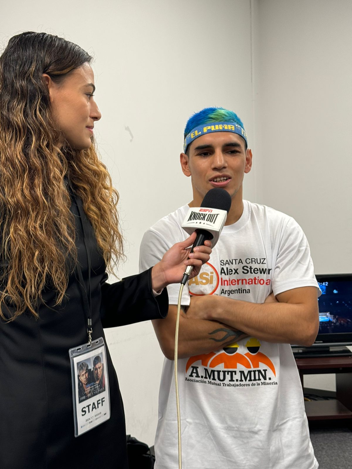 AMUTMIN acompañó a una nueva leyenda del Boxeo